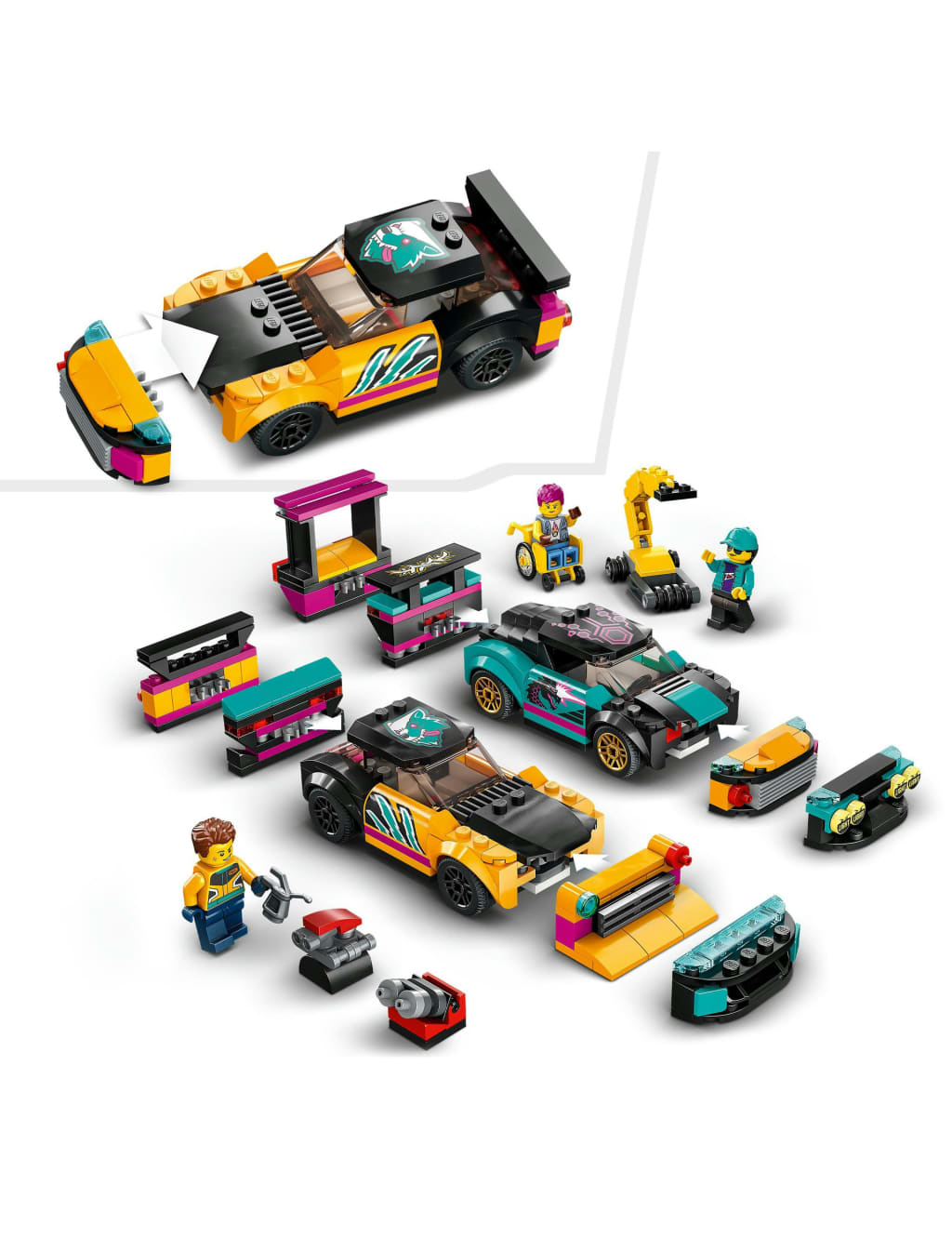 Lego city mechanic garage online
