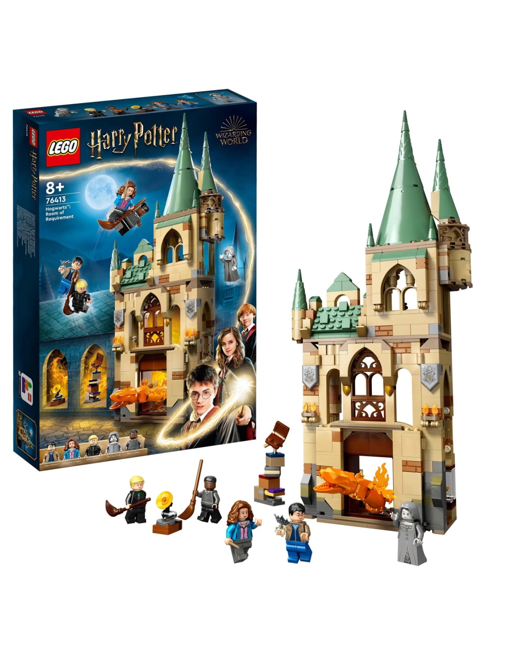 LEGO Harry Potter Hogwarts Room of Requirement 76413 8 Yrs Lego M S