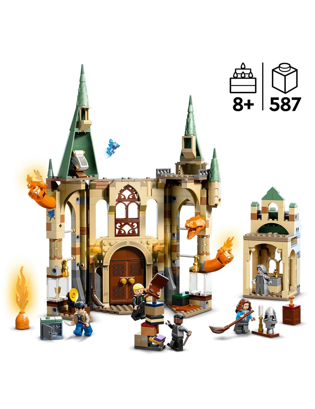 LEGO Harry Potter Hogwarts Room of Requirement 76413 8 Yrs Lego M S