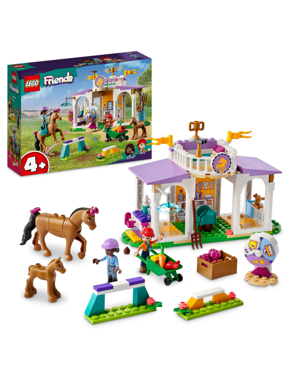 LEGO Friends Horse Training Set with Toy Pony 41746 4 Yrs Lego M S