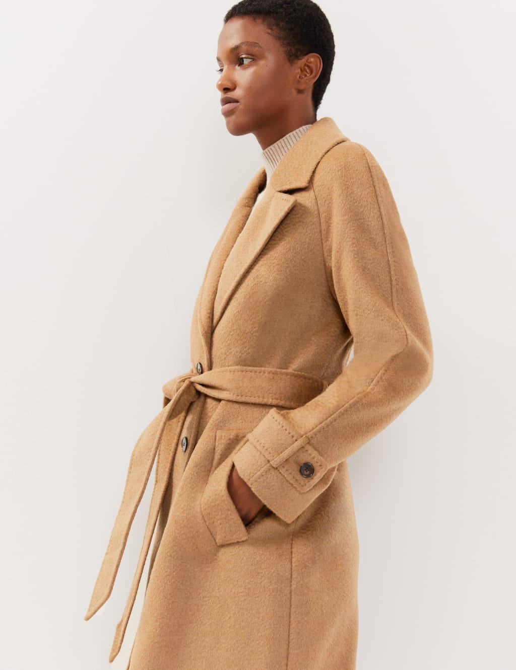 Marks and spencer ladies camel coats on sale