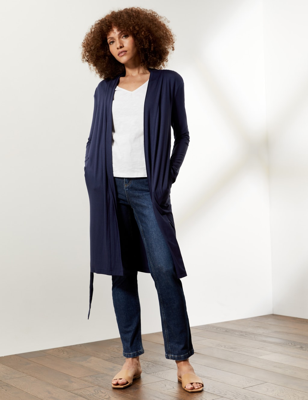 Jaeger longline cardigan clearance
