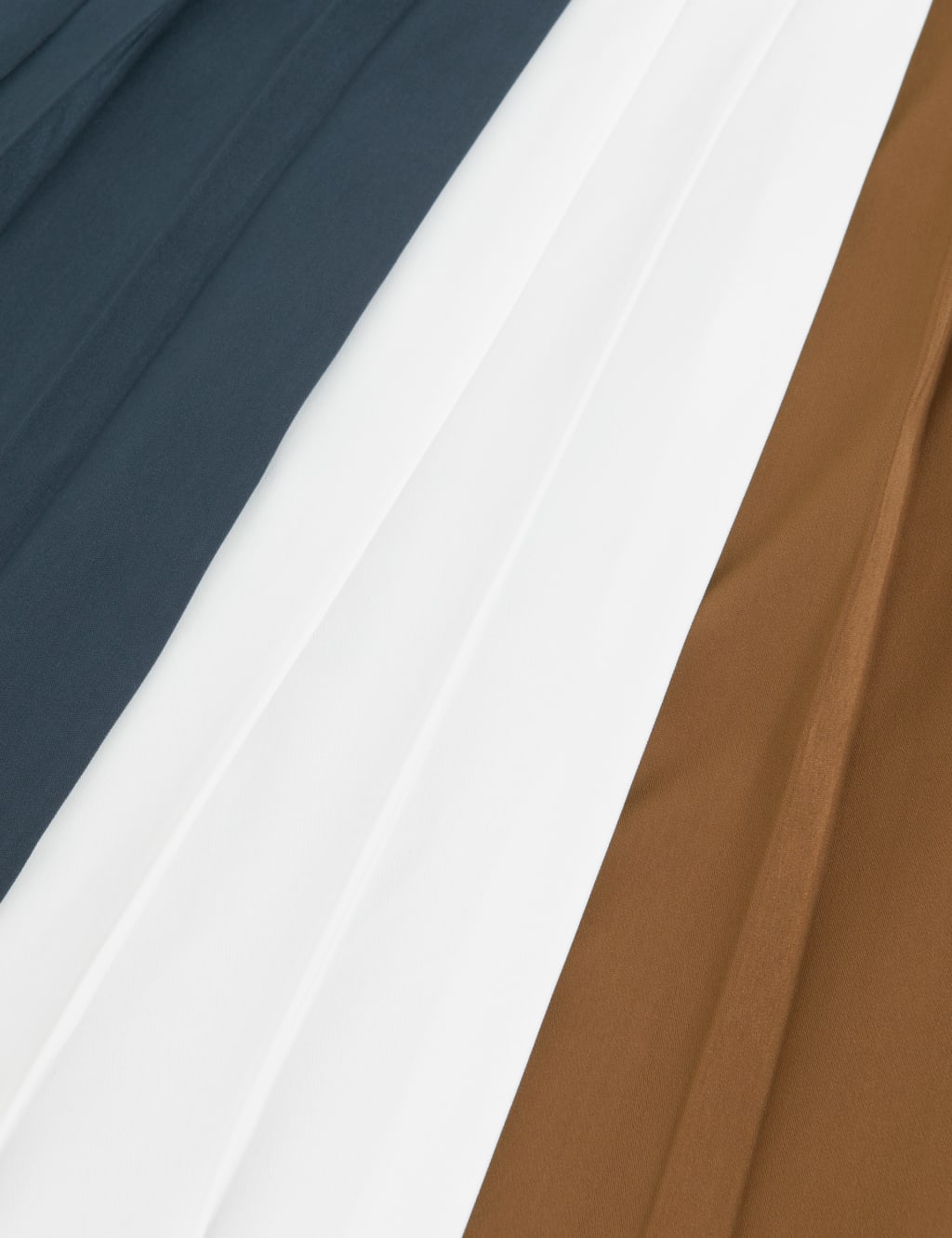 Colour Block Pleated Midi Skirt 6 of 6