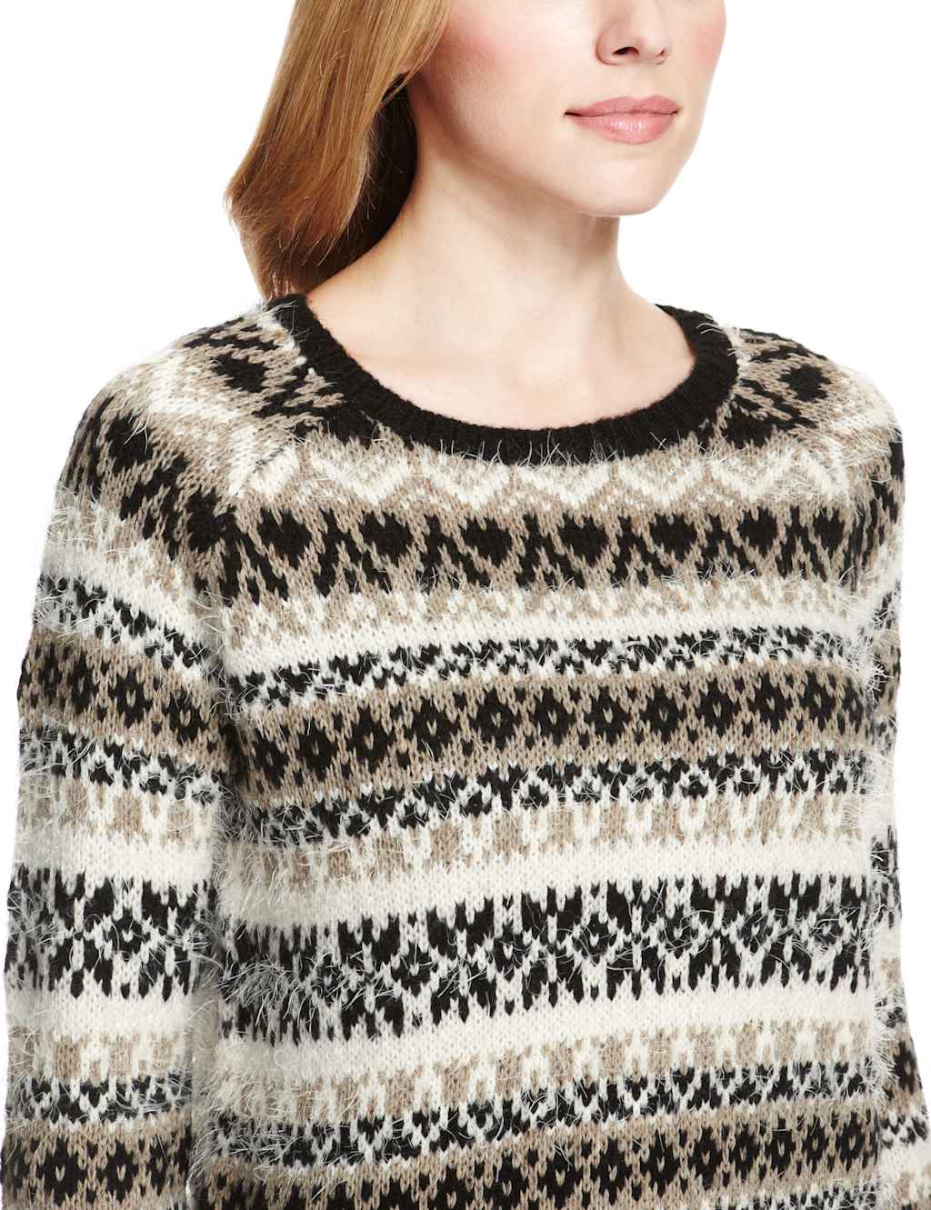 Fair Isle Jumper with Wool 6 of 6