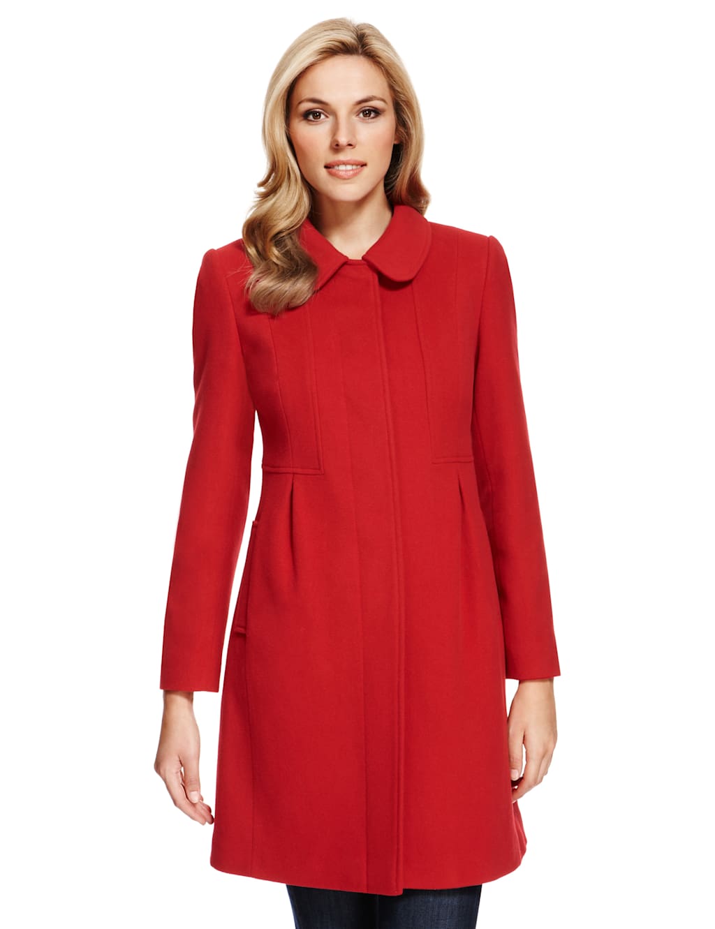 Wool Blend Dolly Coat with Cashmere 1 of 9