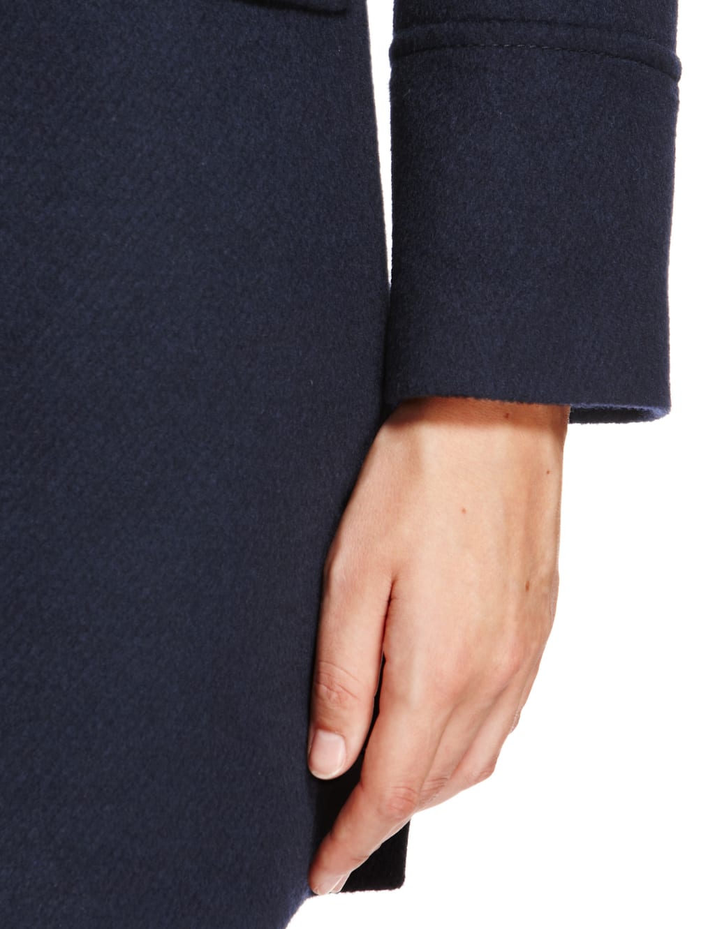 Hooded Duffle Coat with Wool 7 of 7