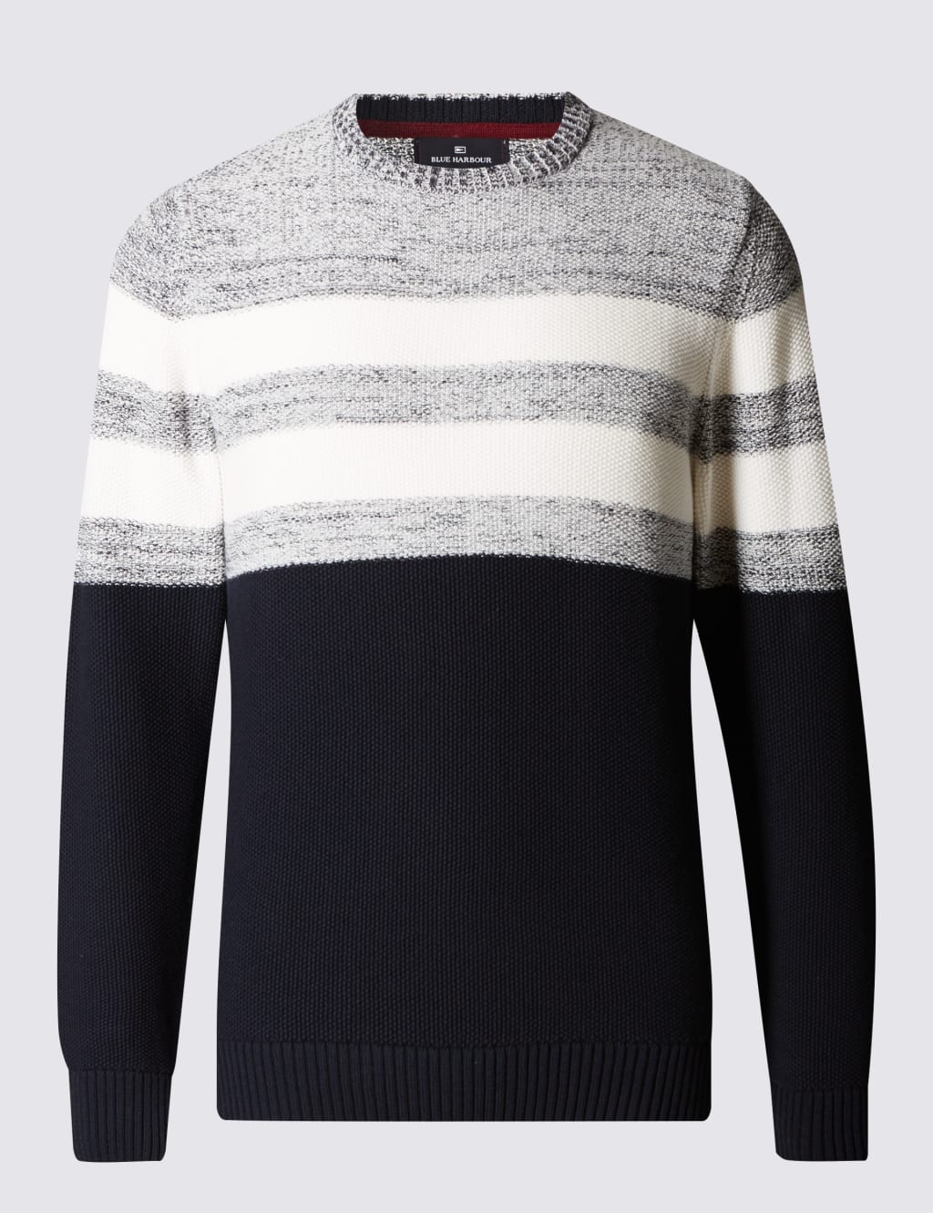 Pure Cotton Textured Jumper 2 of 3