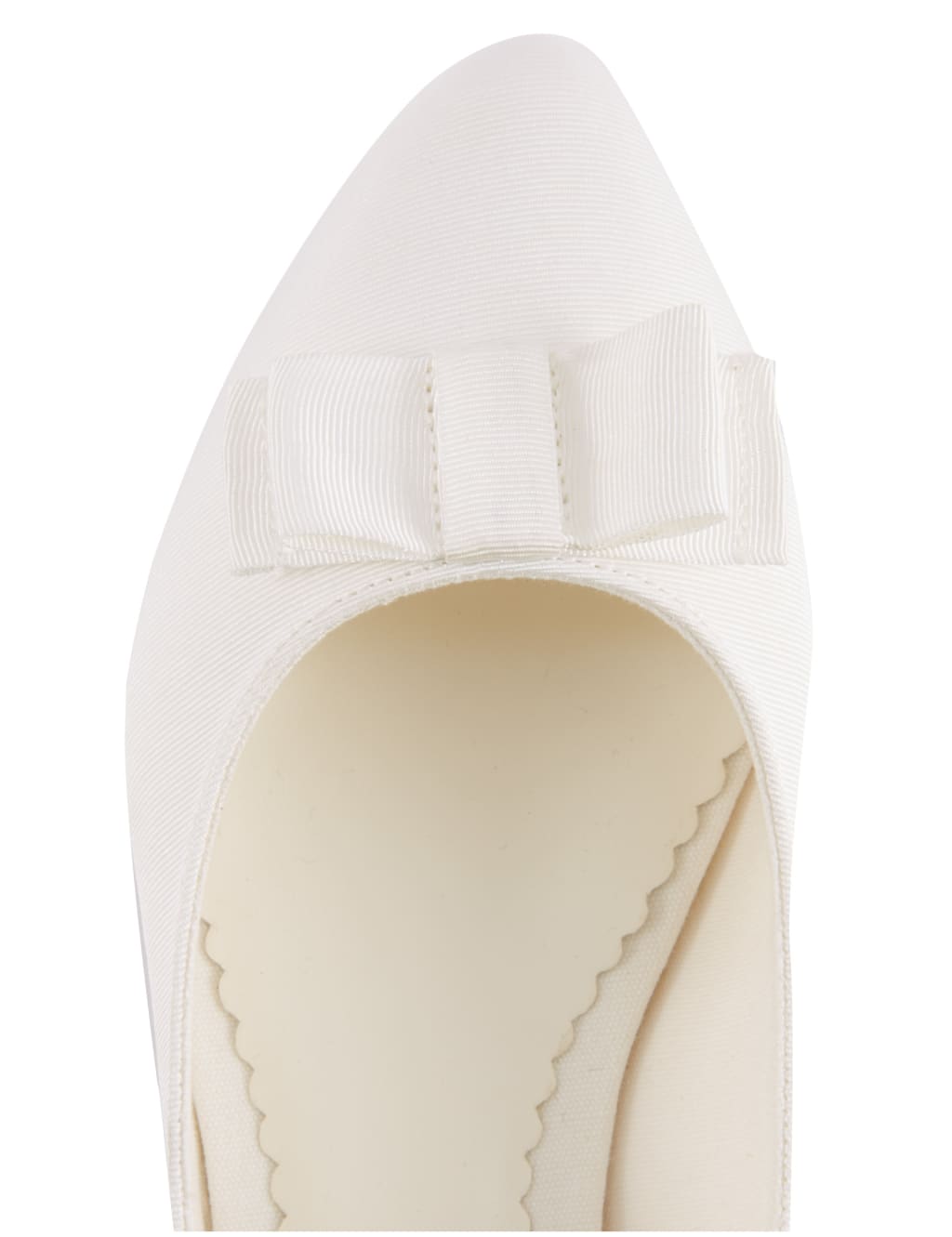 Kids' Grosgrain Point Bridesmaid Shoes 3 of 4
