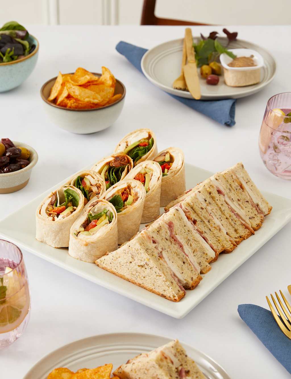 Made Without Wheat Sandwich & Wrap Platter (14 Pieces) 1 of 4