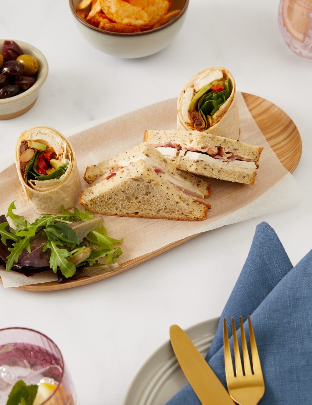 Made Without Wheat Sandwich & Wrap Platter (14 Pieces) 2 of 4