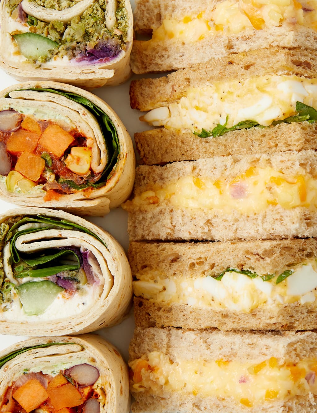 Vegetarian Sandwich & Wrap Selection (20 Pieces) 3 of 4