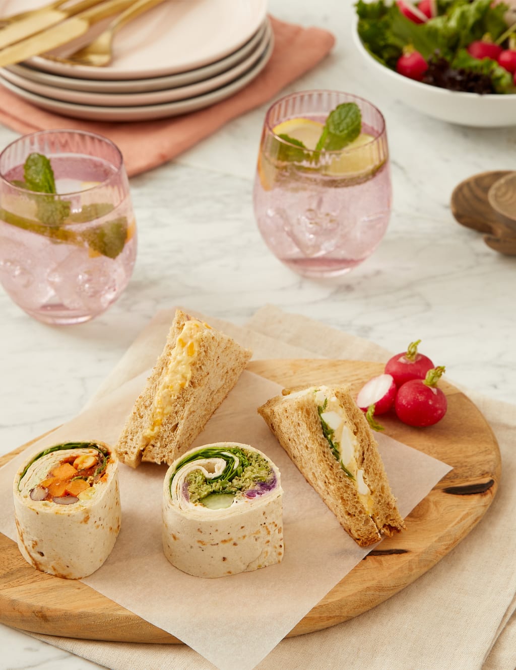 Vegetarian Sandwich & Wrap Selection (20 Pieces) 2 of 4