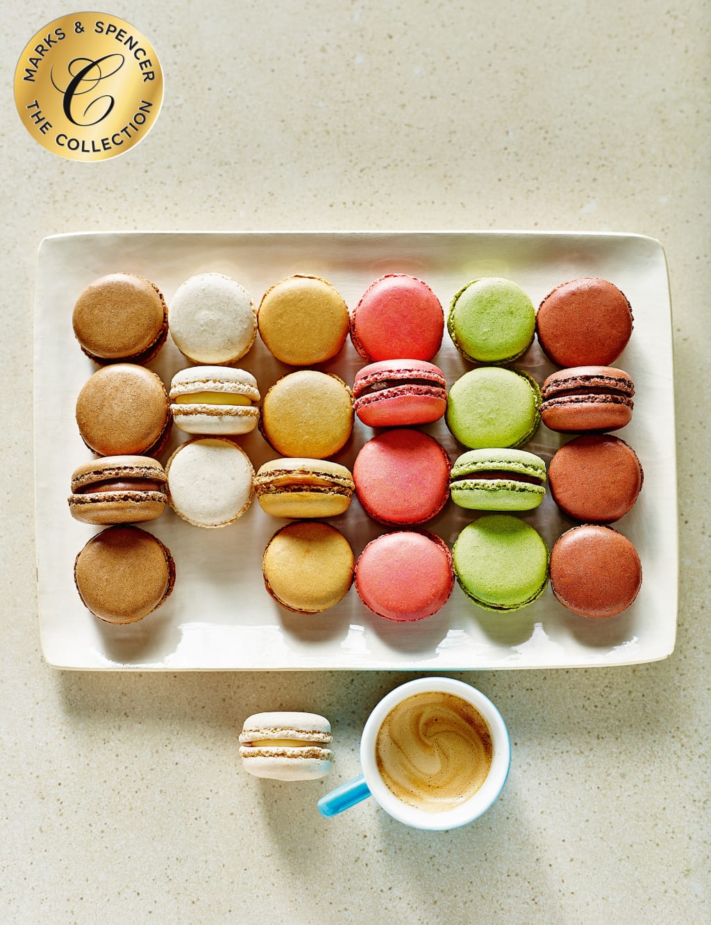 The Collection Chocolate Macaroon Assortment (24 Pieces) - Last Day to Collect 30th September 1 of 3