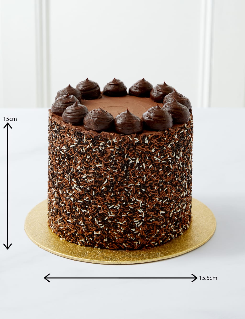 Milk Dark & White Chocolate Layers Cake (Serves 12) 3 of 4