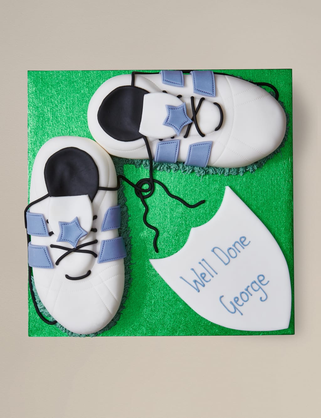Sports Boots Cake - Blue 2 of 2