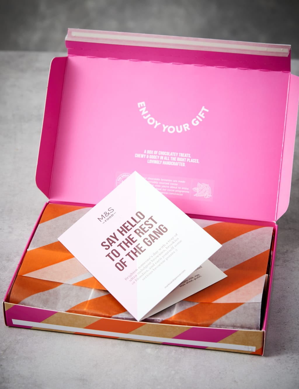 3 Indulgent Chocolate & 3 Salted Caramel Brownies Letterbox Gift 3 of 3