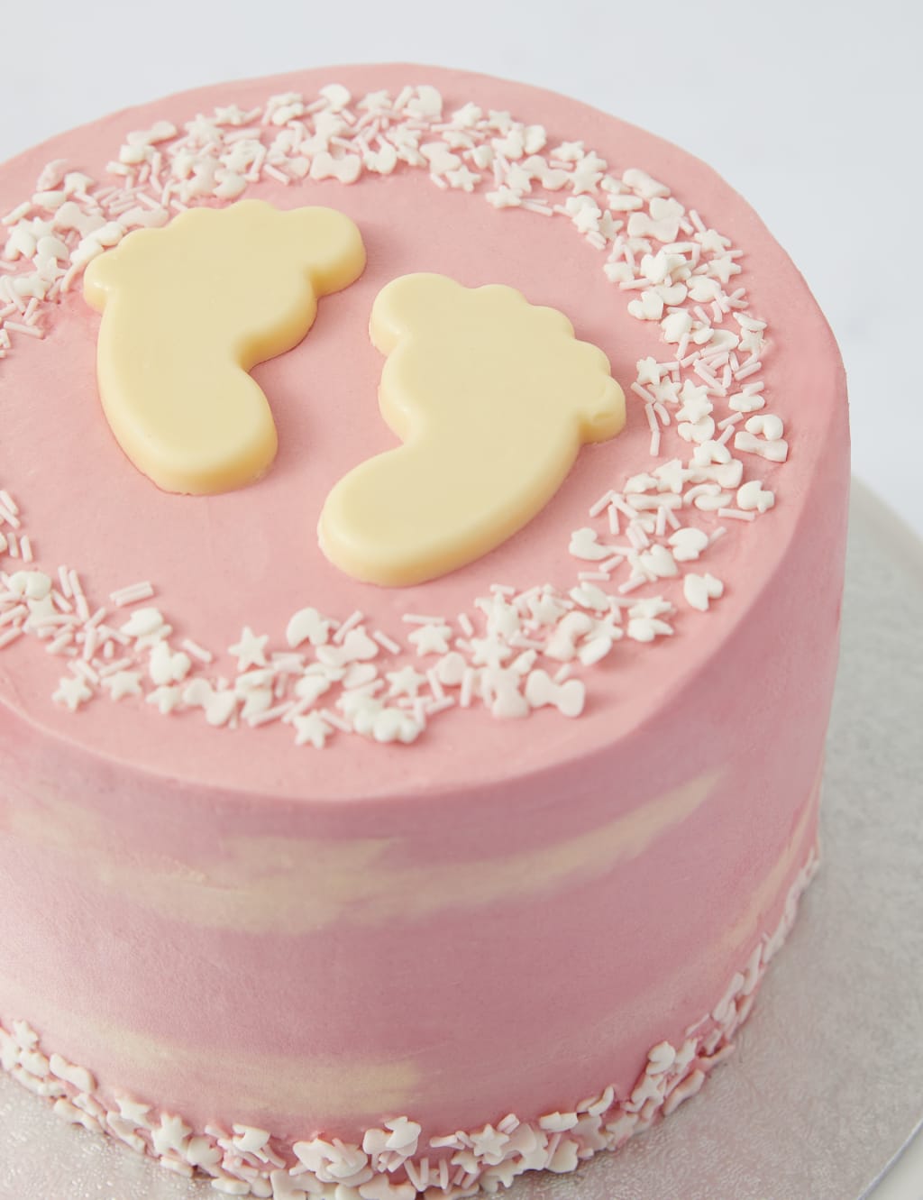 Baby Shower Cake - Girl (Serves 16) 4 of 5