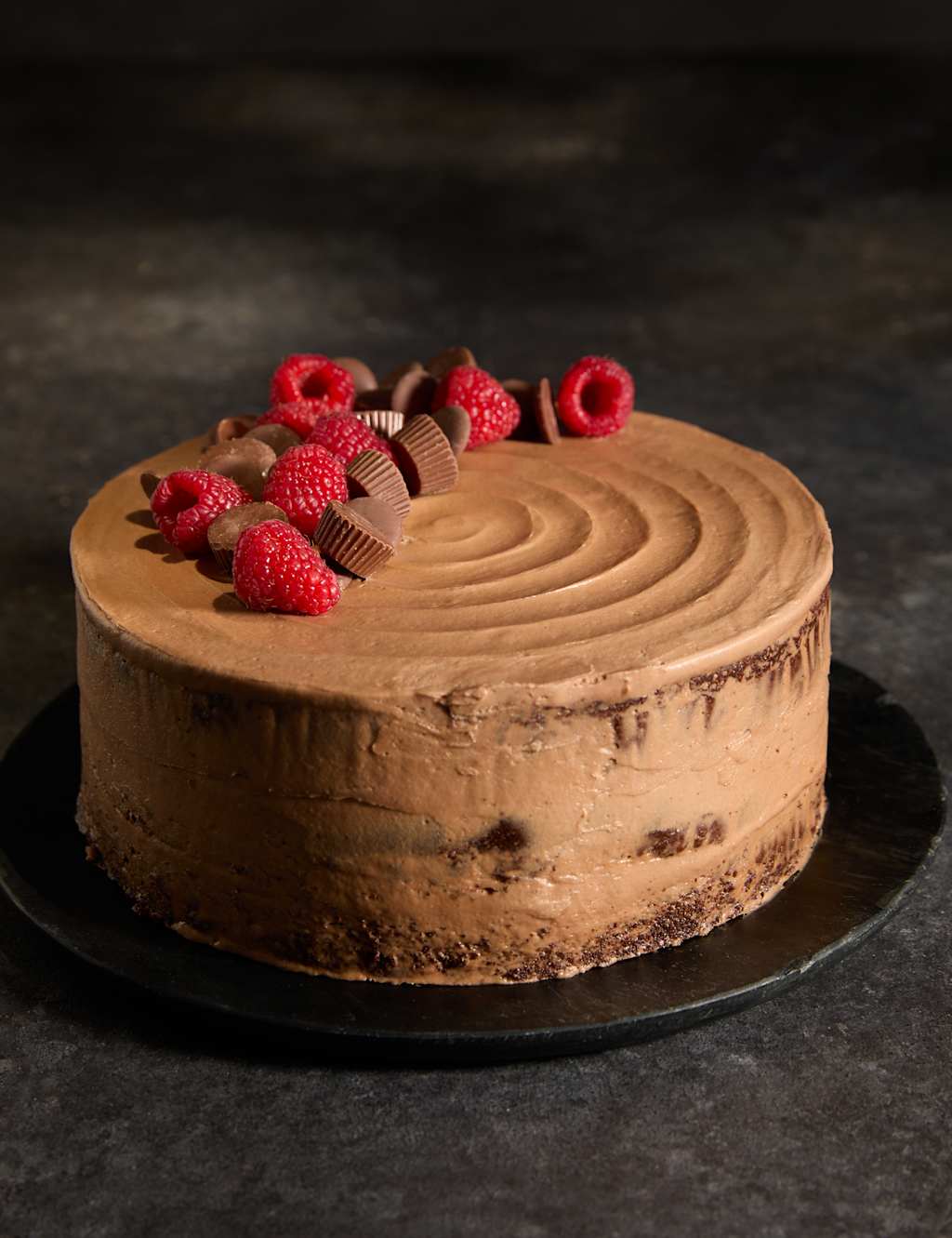 Chocolate Naked Cake Serves 24 M S