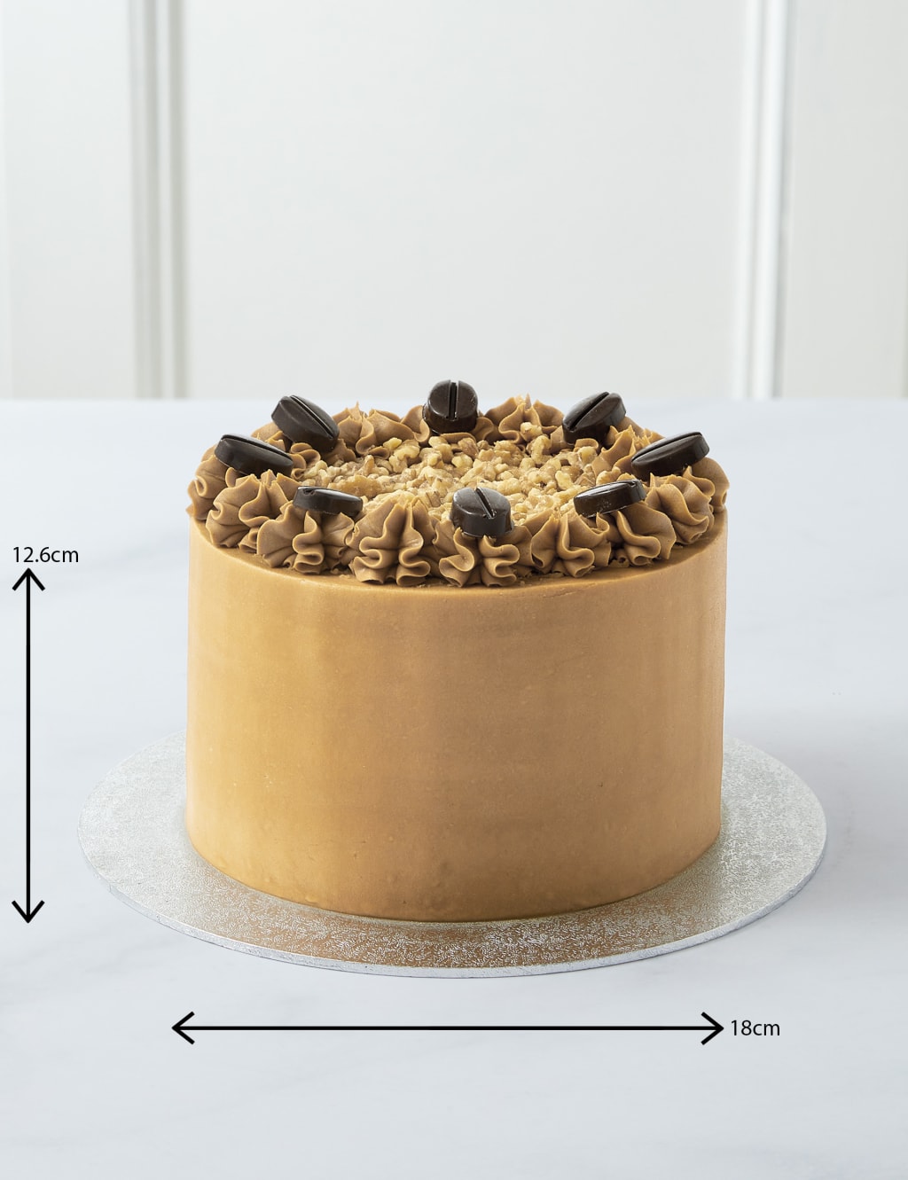 Coffee & Walnut Cake (Serves 16) 3 of 5