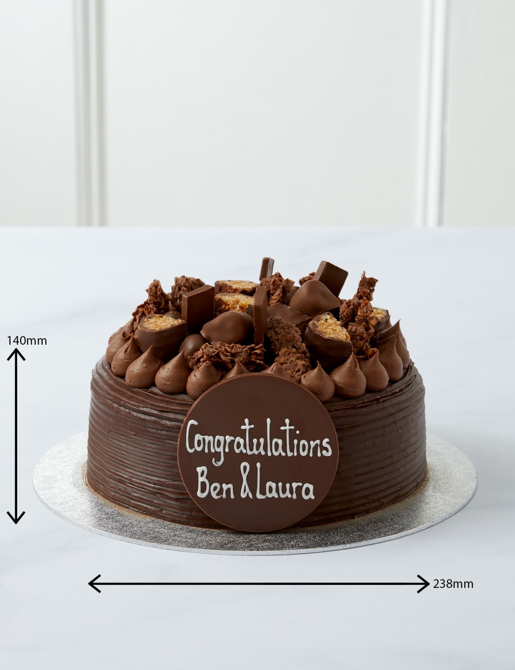 Personalised Extra Large Mini Bite Cake (Serves 24) 5 of 8