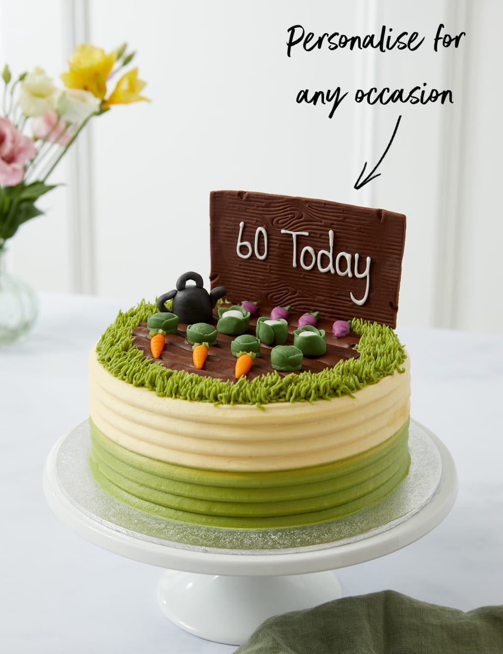 Personalised Gardening Cake (Serves 20) 4 of 8