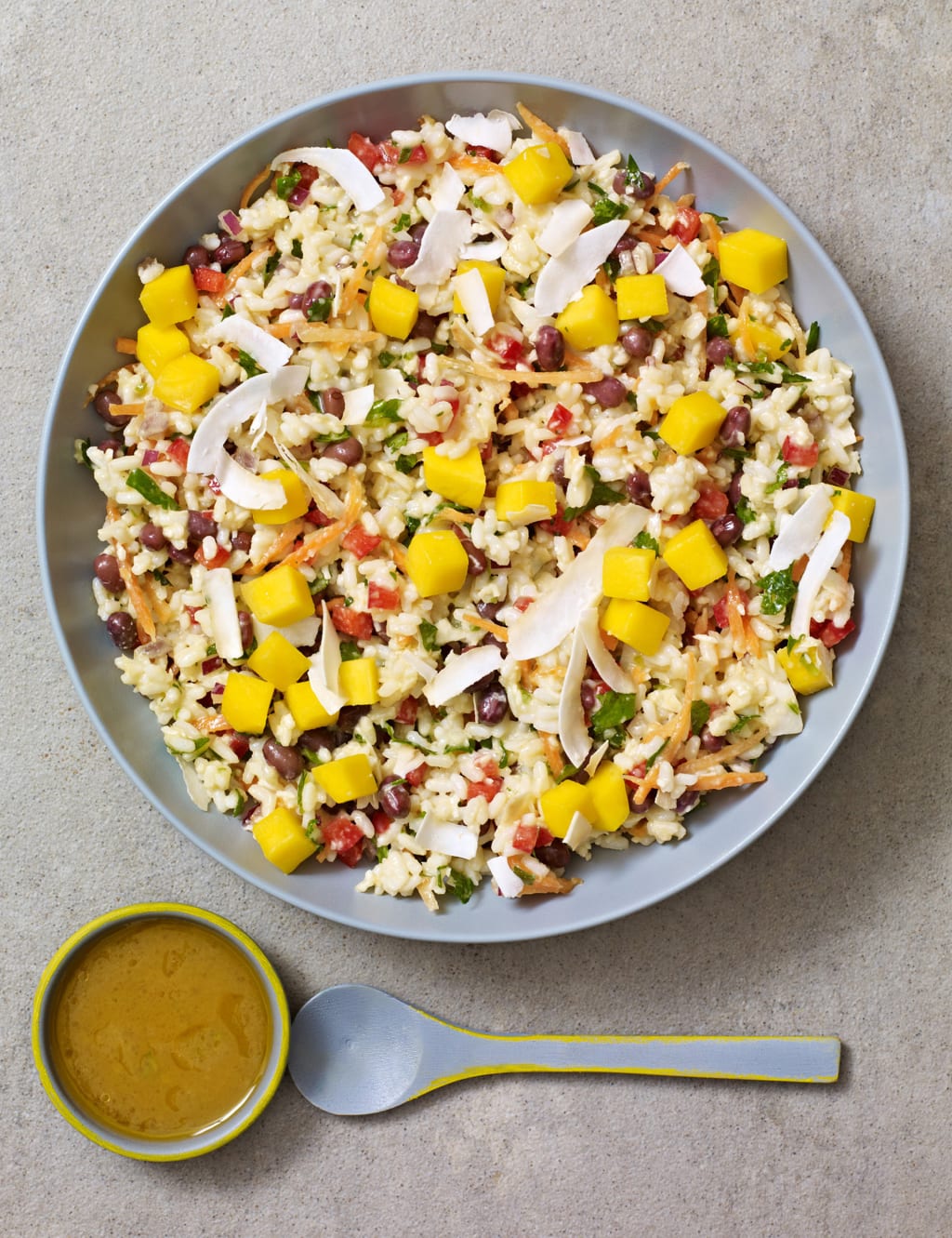Caribbean Coconut Rice & Bean Salad 1 of 3