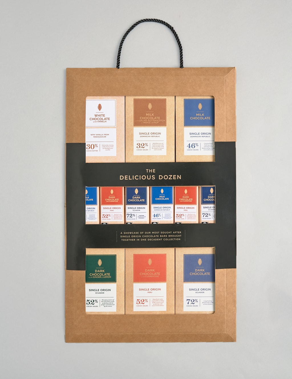 Delicious Dozen – 12 Assorted Single Origin Chocolate Bars 2 of 4