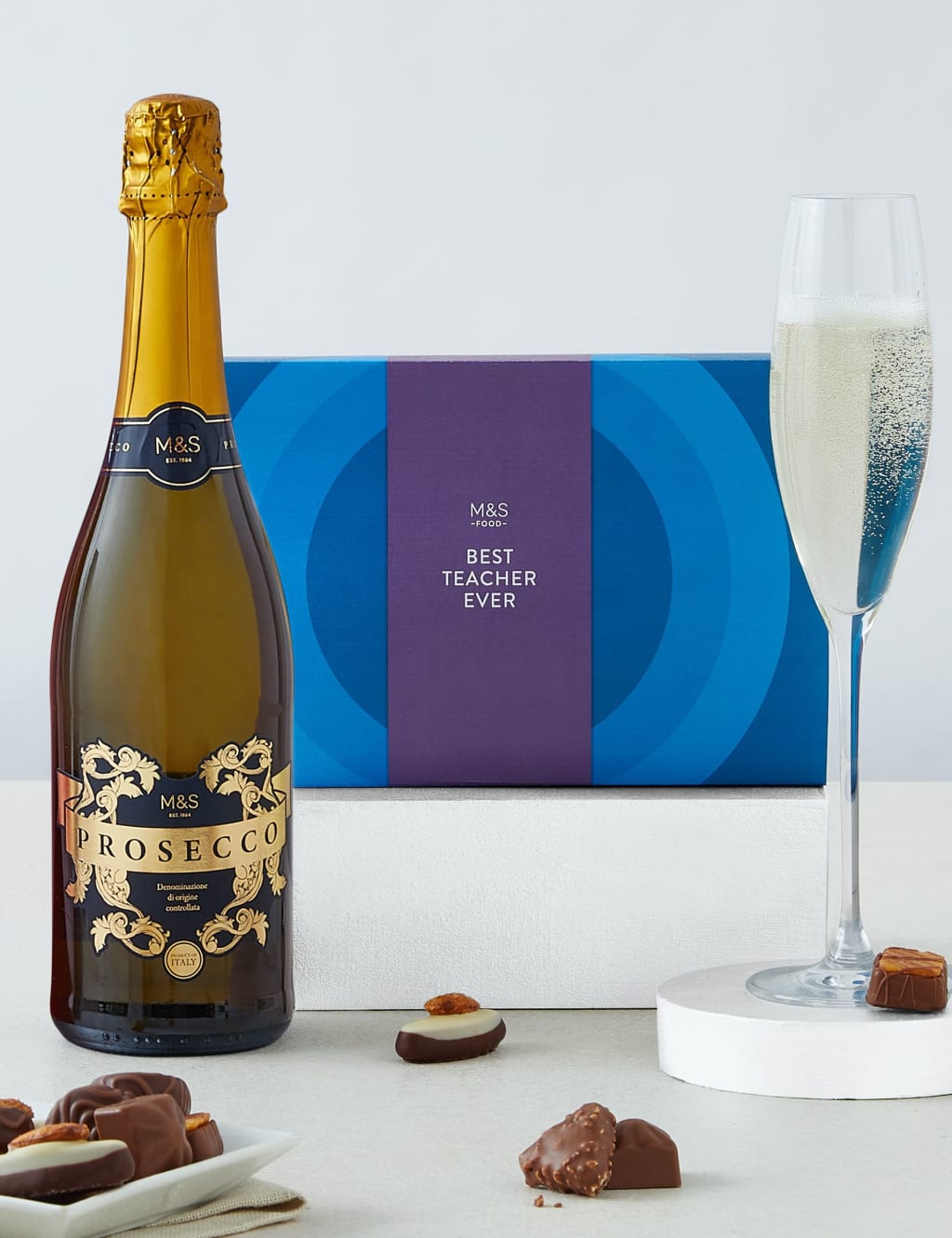 Best Teacher Ever Chocolates & Prosecco 1 of 3