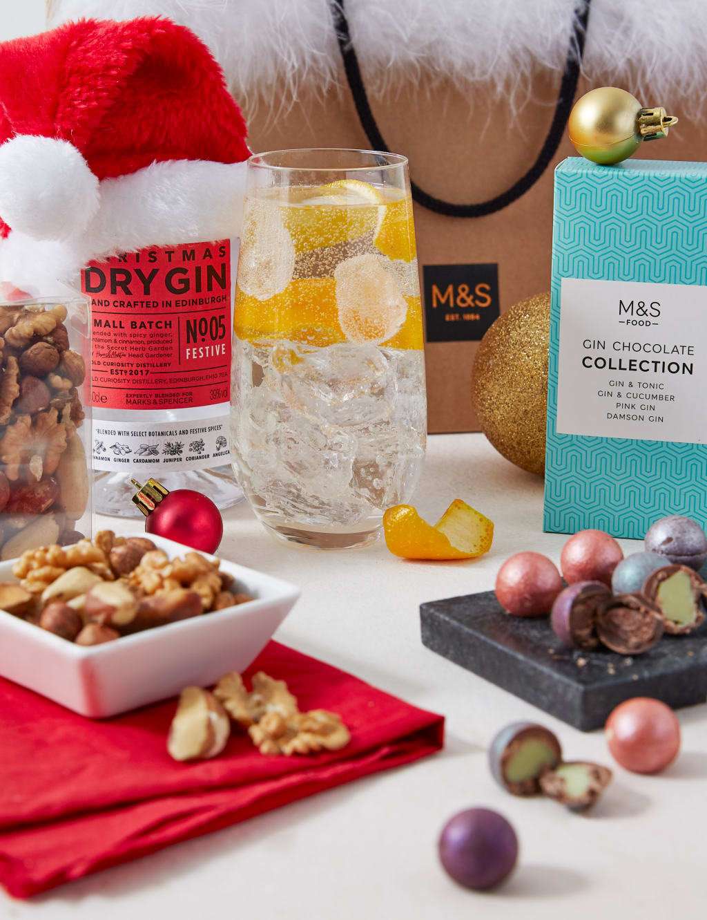 Christmas Gin Gift Bag 3 of 3