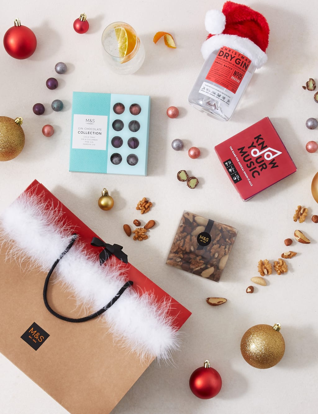 Christmas Gin Gift Bag 2 of 3