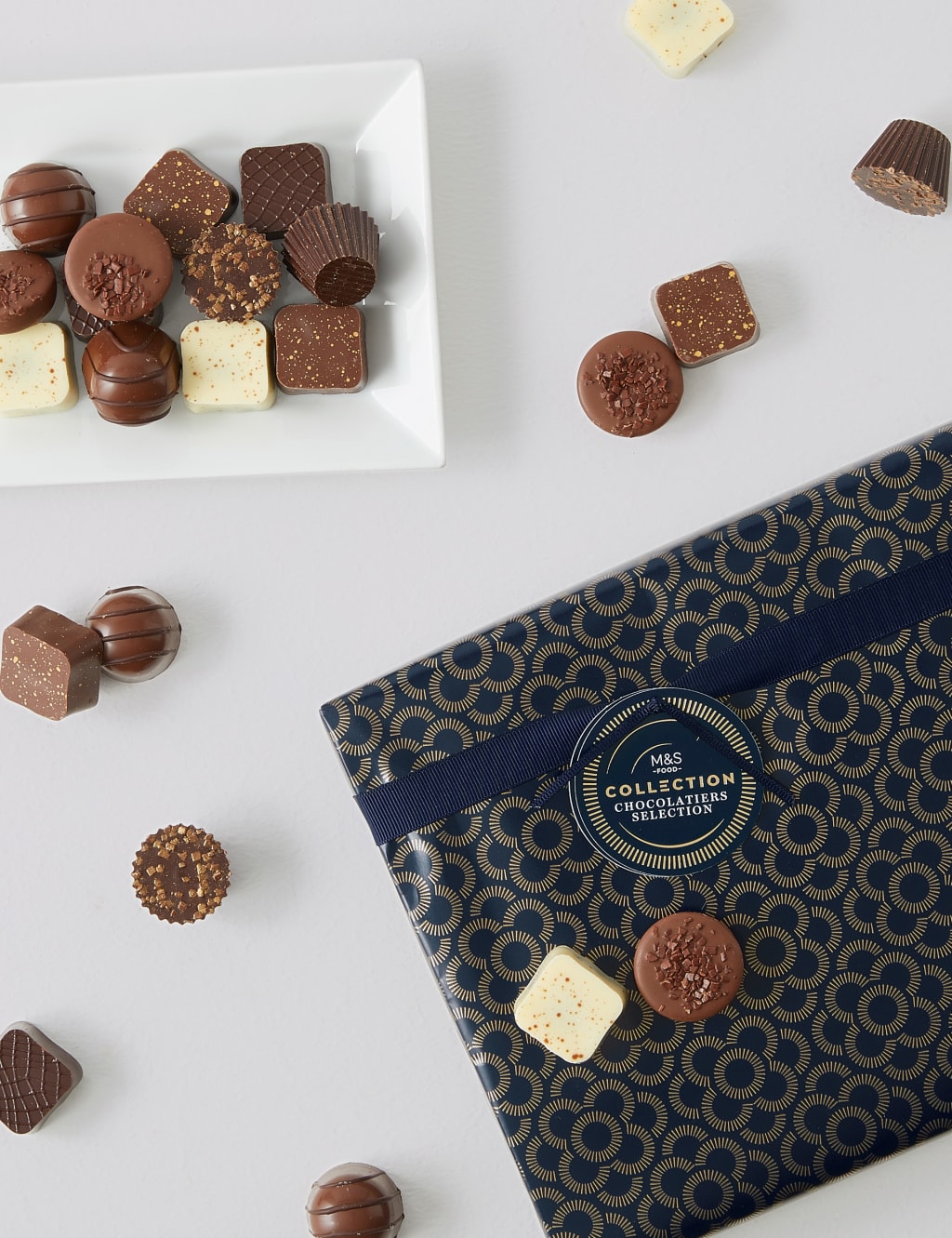 Chocolatier's Selection Gift Wrapped Box 2 of 3