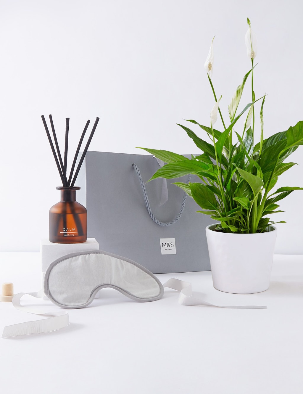Relax Hamper with Peace Lily Plant 1 of 4