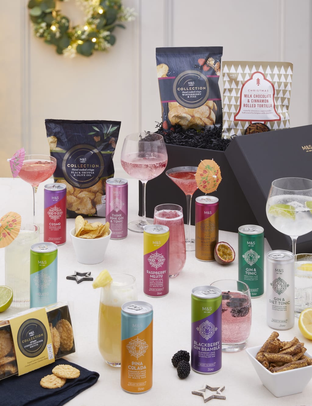 Christmas Happy Hour Cocktail Gift Box 1 of 3