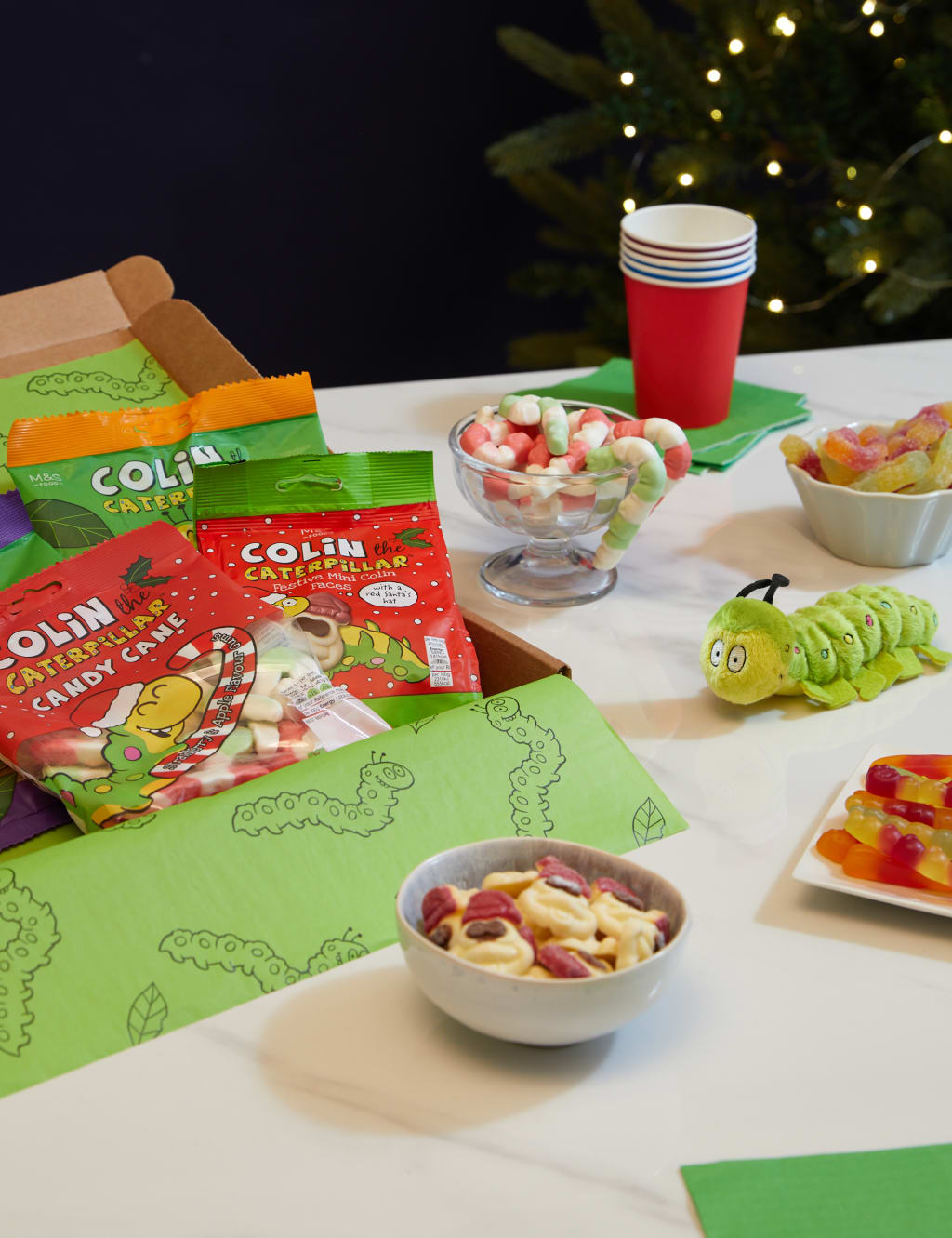 Christmas Colin The Caterpillar™ Letterbox 3 of 3
