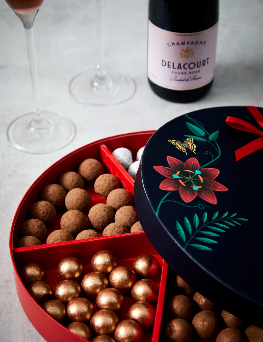 With Love Hamper with Champagne 2 of 3