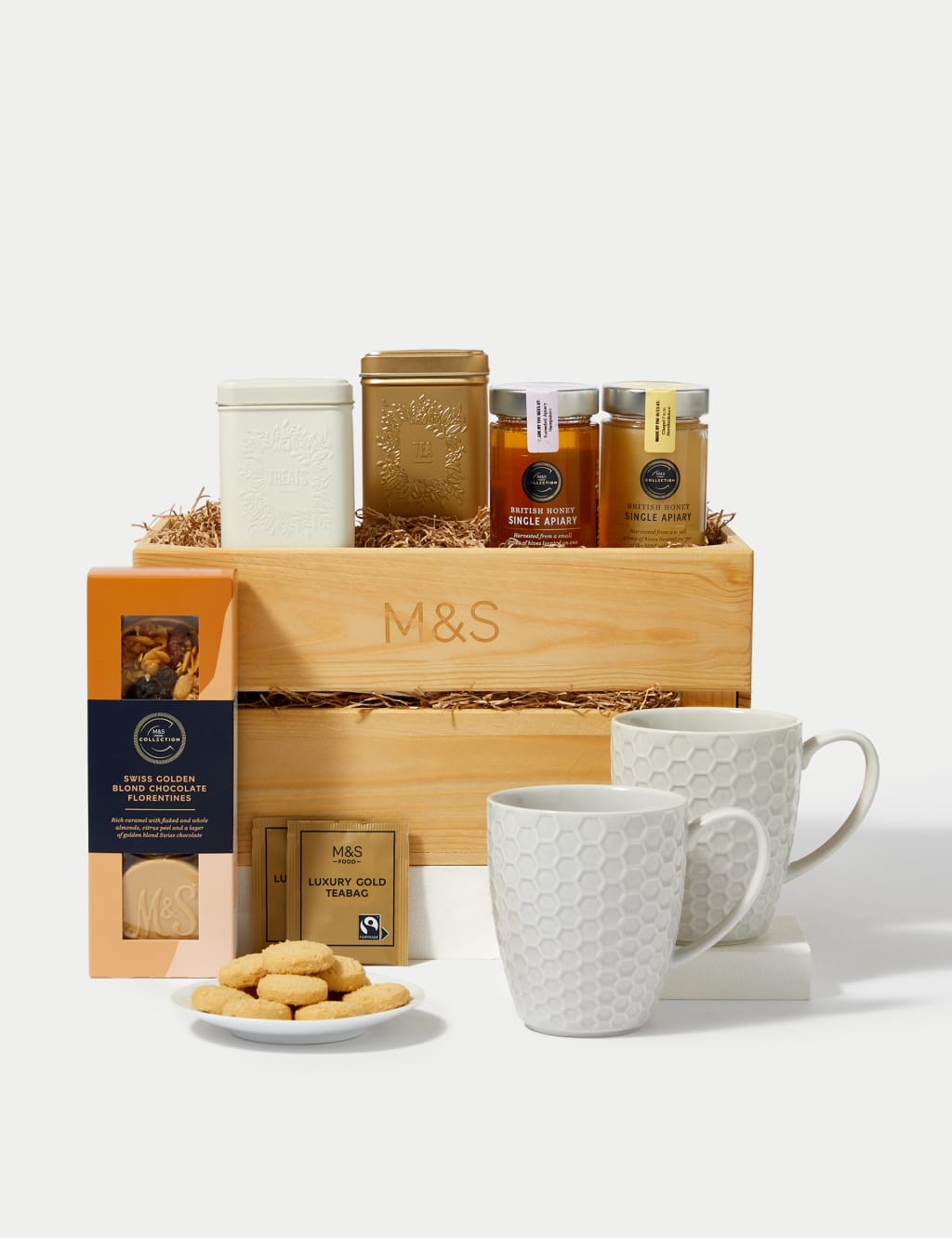 Tea, Honey & Biscuits Crate 1 of 2