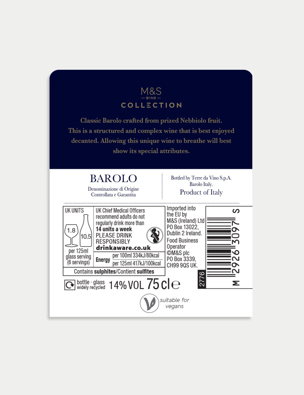 Collection Italian Red Wine Duo Gift 5 of 6