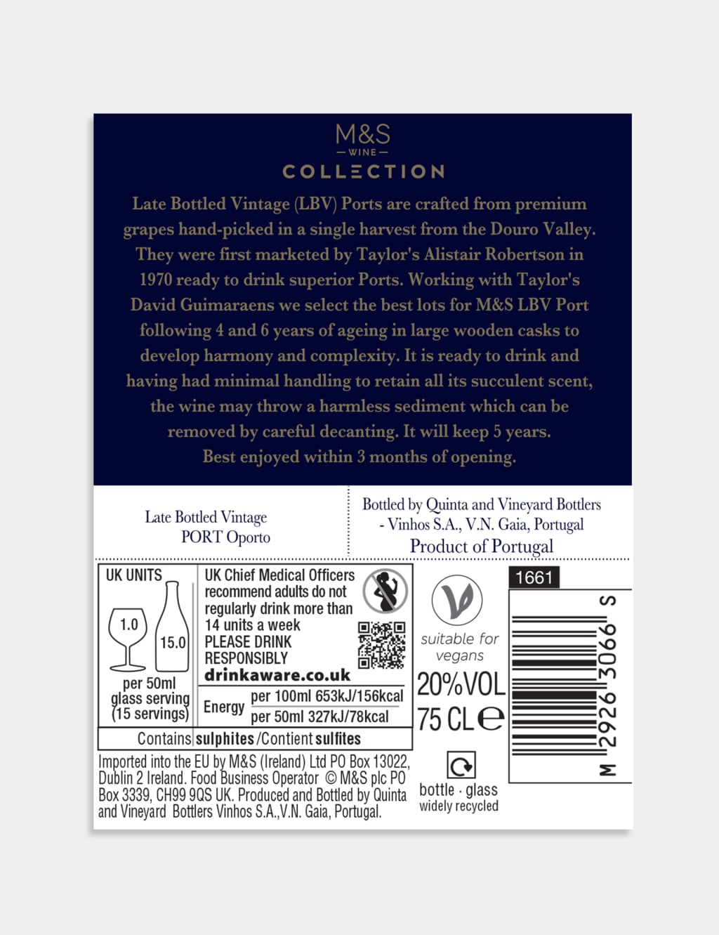 Collection Late Bottled Vintage Port Gift 5 of 5