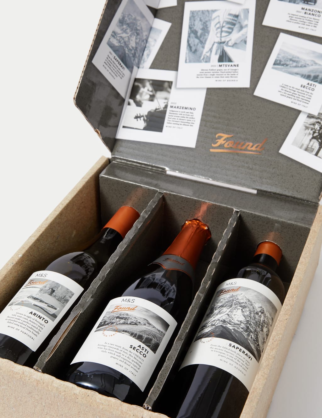 Red White & Sparkling Wine Trio Gift 1 of 7