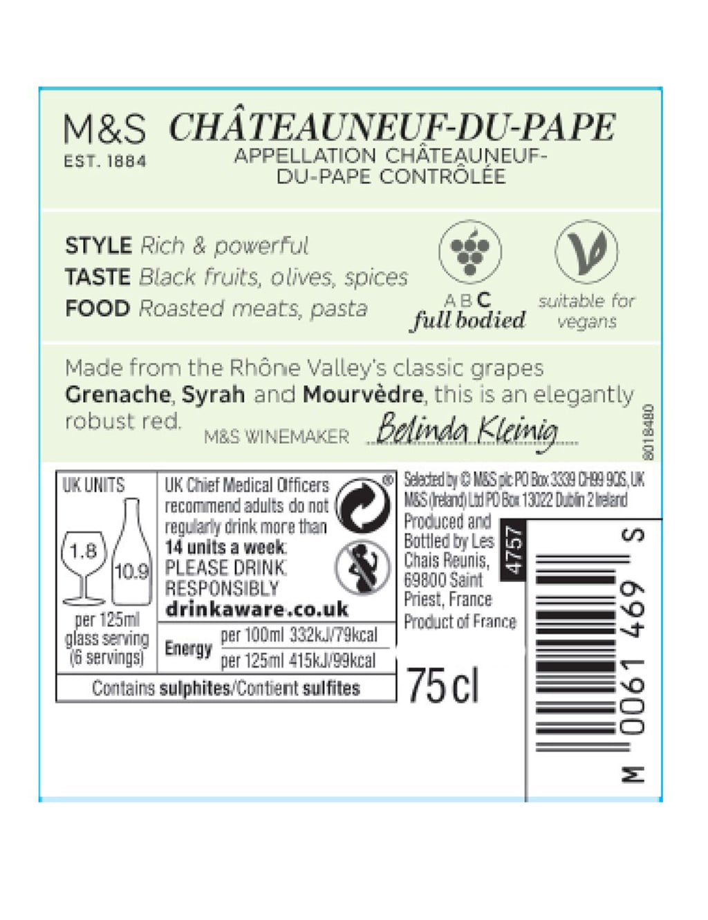 Châteauneuf du Pape - Case of 6 2 of 2