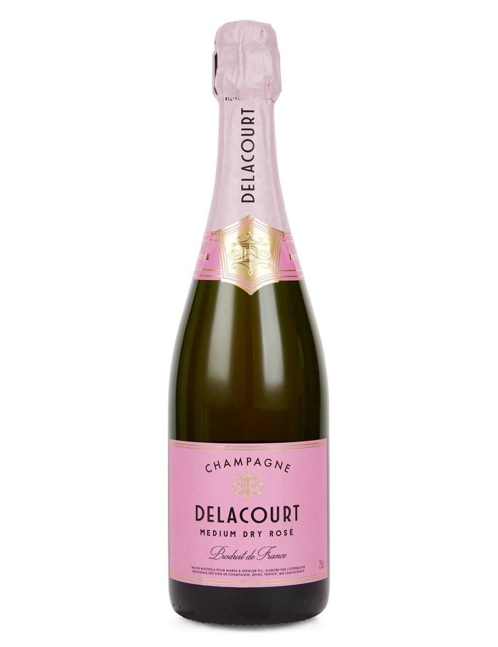 Champagne Delacourt Medium Dry Rosé - Case of 6 1 of 1