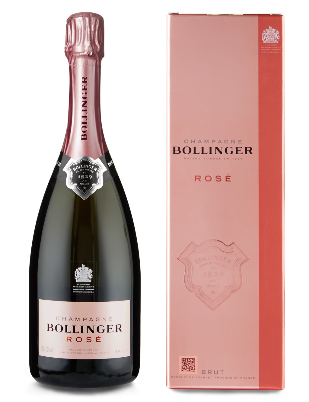 Bollinger Rosé Champagne - Single Bottle 1 of 2