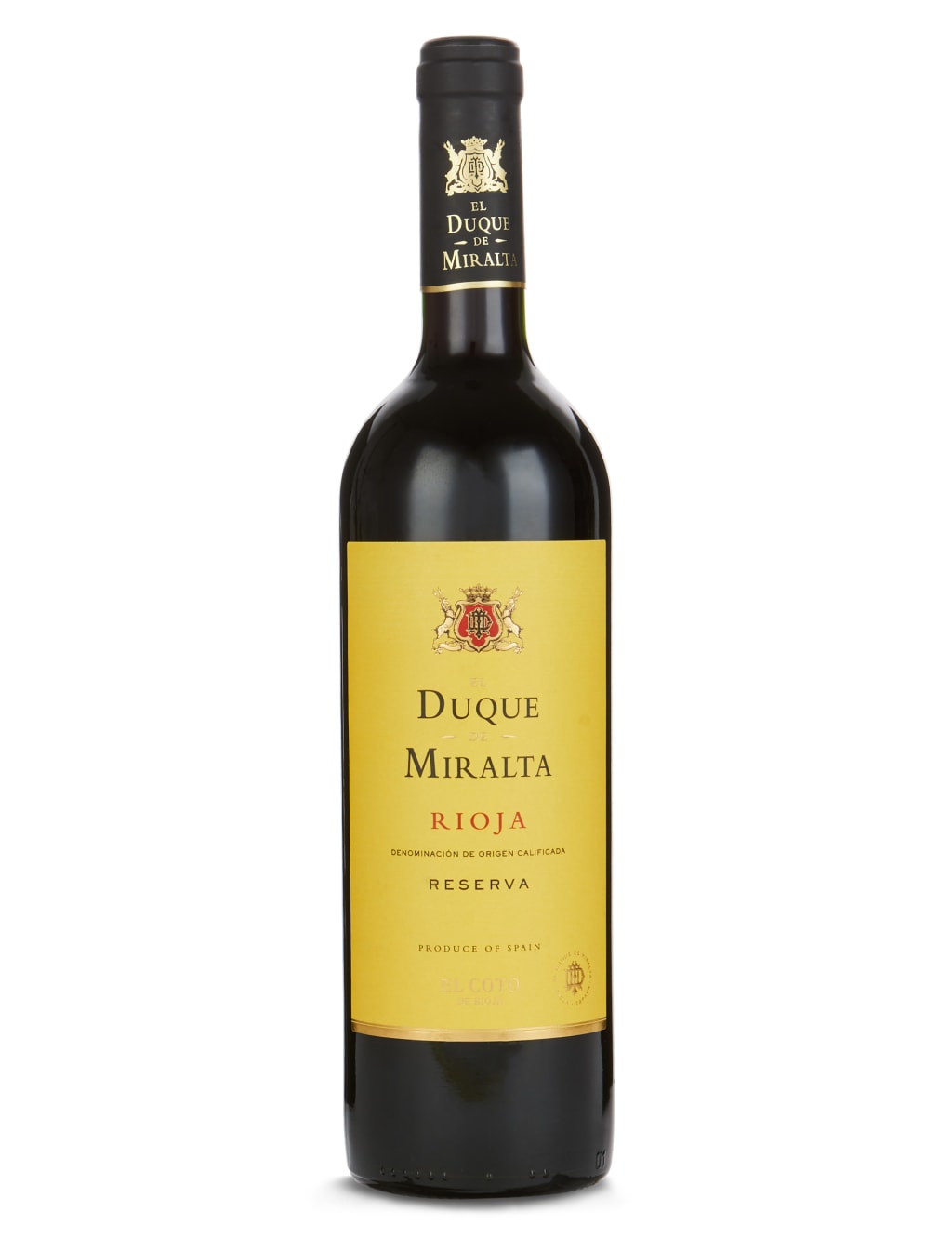 El Duque de Miralta Rioja Reserva - Case of 6 1 of 2