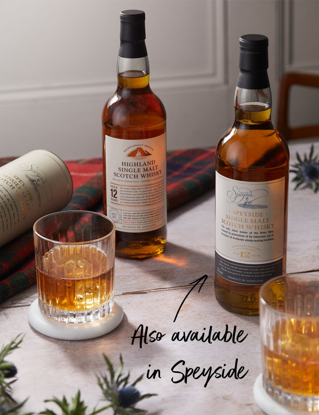 Highland Single 12 year Old Malt Whisky - Single Bottle 3 of 3