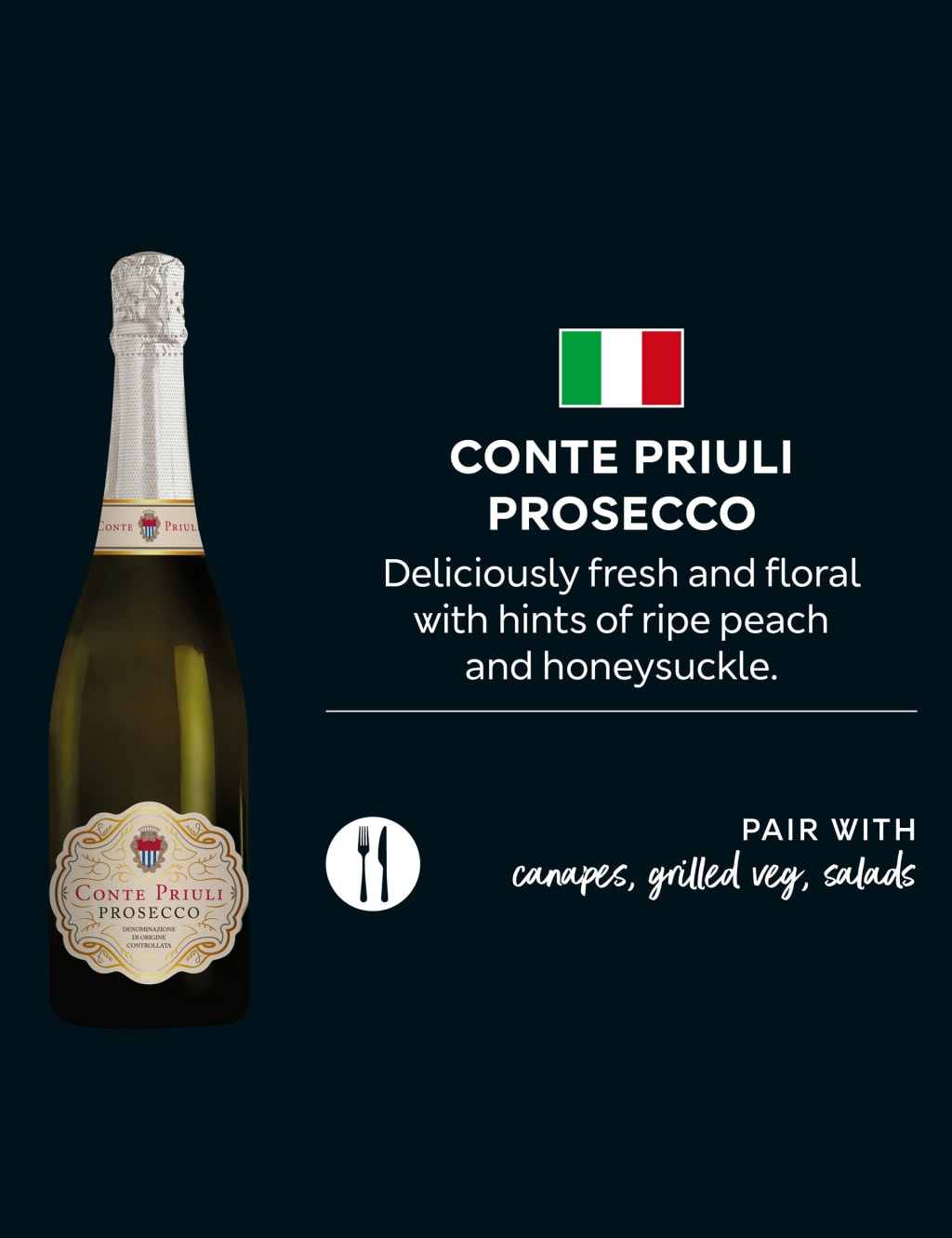 Conte Priuli Prosecco - Case of 6 2 of 3