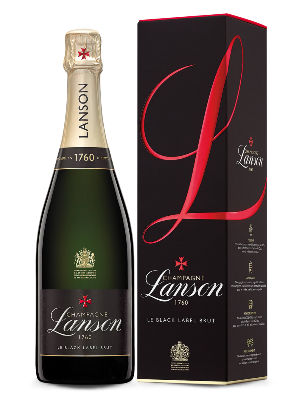 Lanson Le Black Label Brut NV - Single Bottle 1 of 4