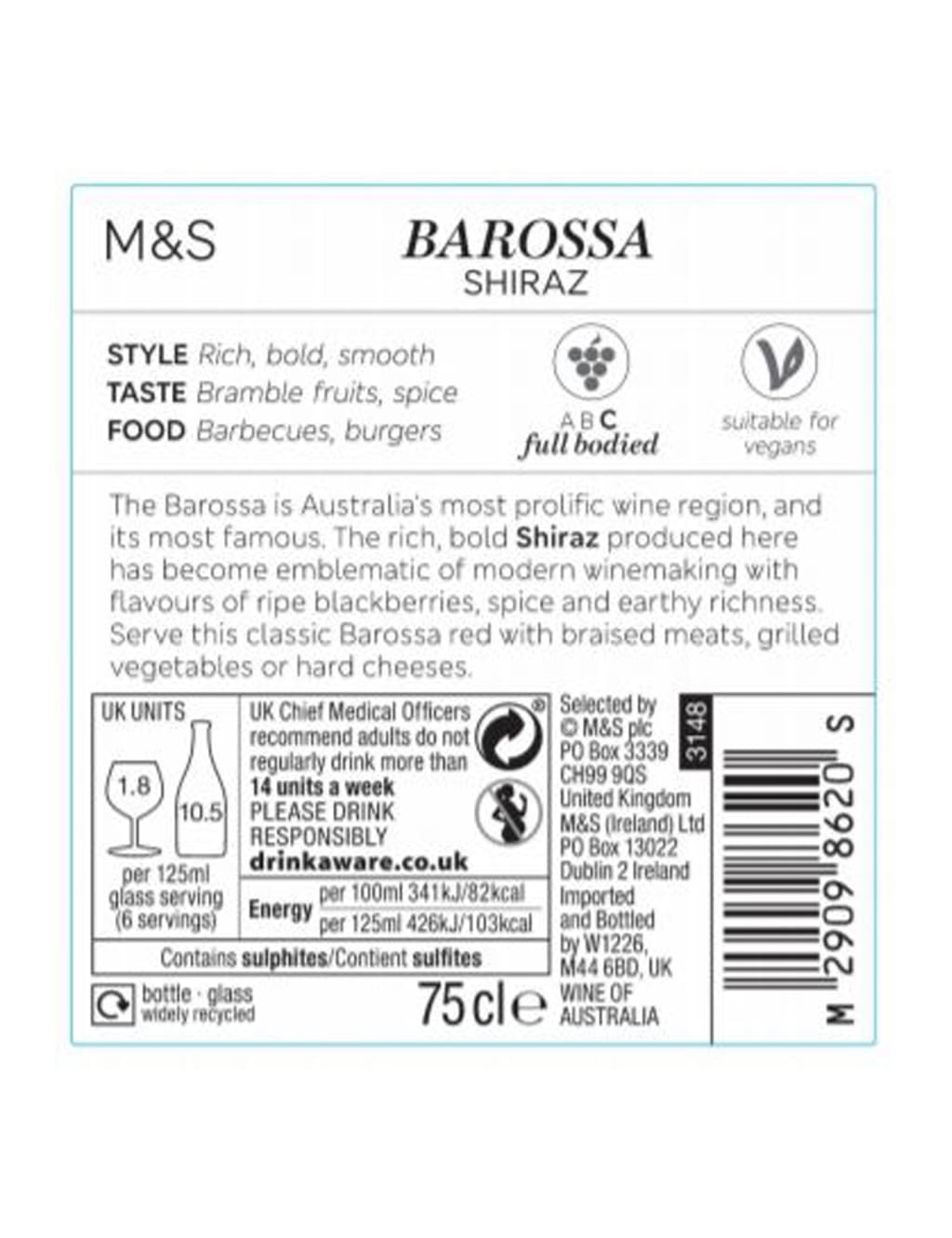 Barossa Shiraz - Case of 6 3 of 3