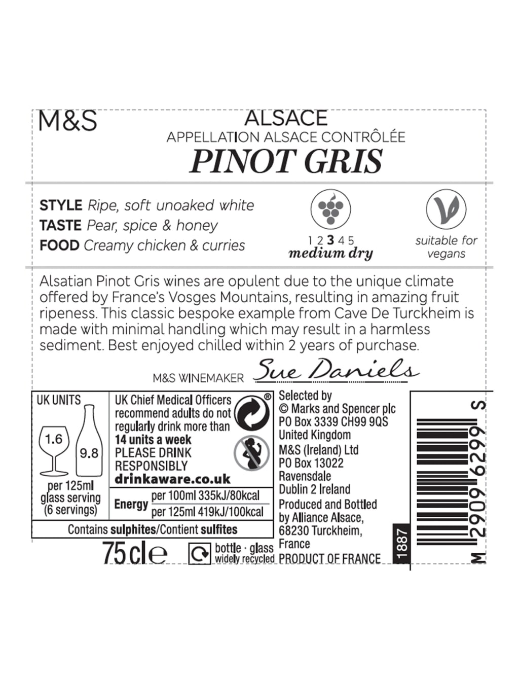 Pinot Gris - Case of 6 3 of 4