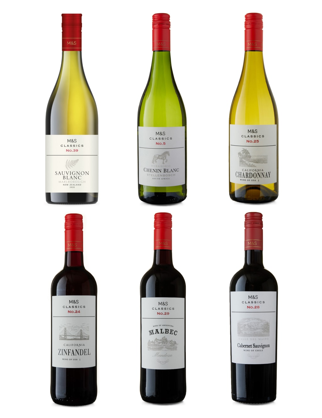 New World Mixed Wine Case - Case of 6 1 of 1
