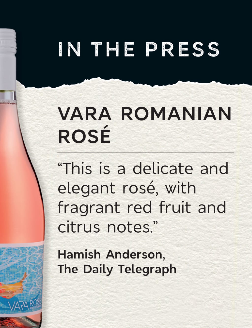 Vara Romanian Rosé - Case of 6 2 of 3